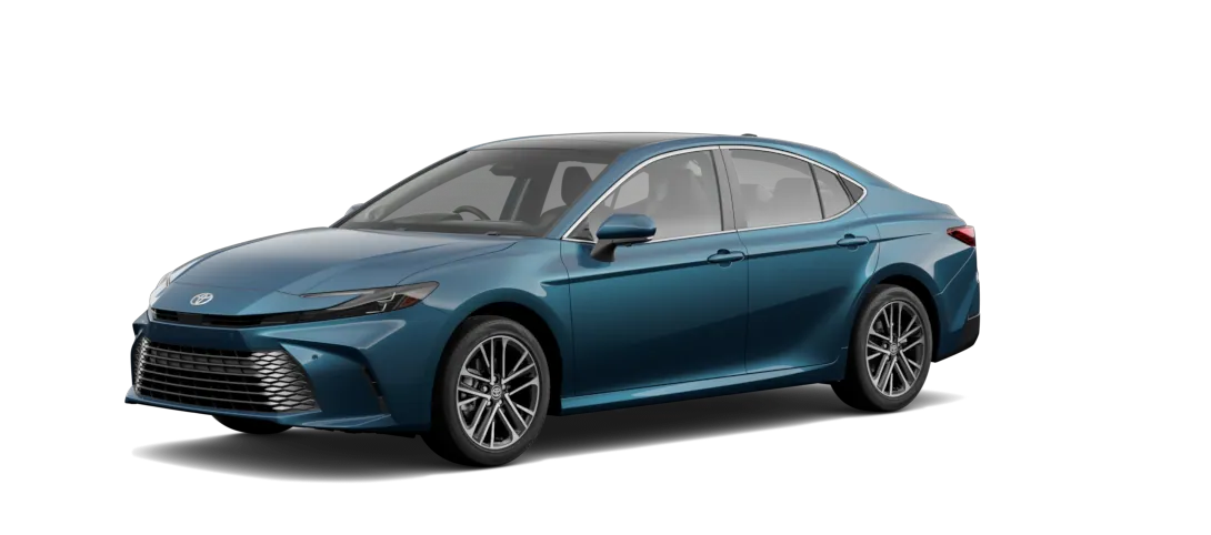 Blue 2026 Toyota Camry, an example from the catalogue